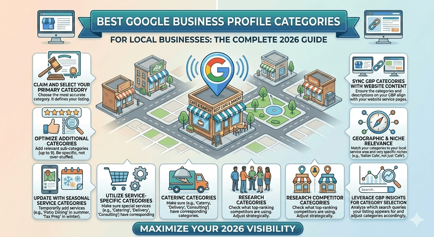Best Google Business Profile Categories for Local Businesses: The Complete 2026 Guide